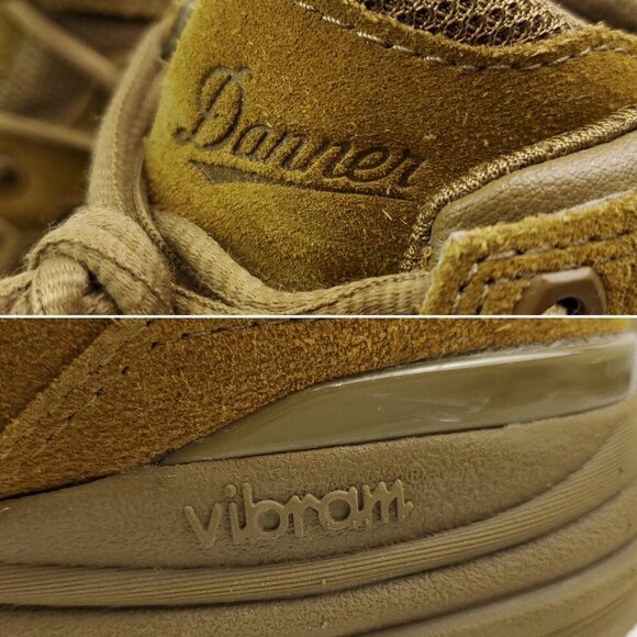 Danner FullBore Boots Suede Leather Coyote Hot Vibram 20512 Men's 13 D - Picture 9 of 12